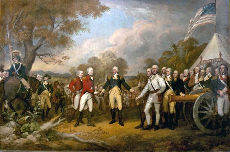 John Trumbull Surrender of General Burgoyne china oil painting image